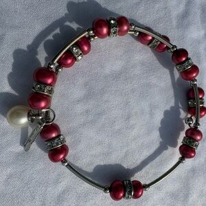 Vantel Pearl Wire wrap bracelet
